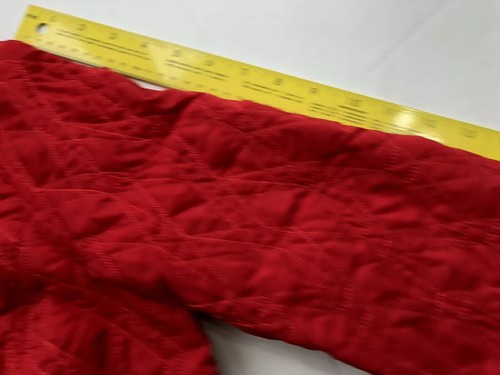 Red quilted Jacket Size SMALL Requirements Coat $54 New (ln20) - Picture 5 of 8