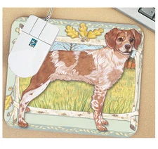 Brittany Spaniel Mouse Pad
