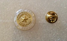The State Of Texas RANGERS White Lapel Pin
