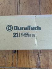 DURATECH 21PC Bit Socket Set Metric SAE 3/8'' Drive Torx Allen Bit Socket S2 Bit