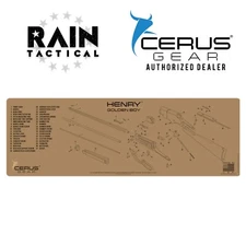 Henry Golden Boy  Premium Long Gun Cleaning Bench Mat Rifle Size FDE