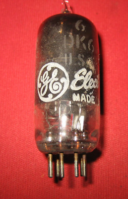 GE 6DK6   electron tube 8136 von 1961 geprüft tested general electric