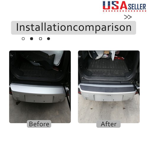 Black Vinyl Trunk Outer Guard Protection Plate For Land Rover Defender 90 110 - Bild 5 von 7