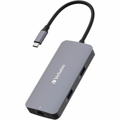 NEW Verbatim 32150 USB-C Pro Multiport Hub CMH 05 - 5 Ports for