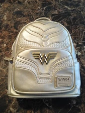 Loungefly Wonder Woman 1984 Gold Mini Backpack