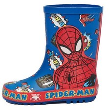 Anti-Skid Rain Boot Wellies Spiderman Officially Licensed Marvel Wellington Boot