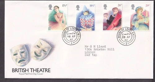 1982 BRITISH THEATRE, RM COVER - HOUSE OF LORDS CDS