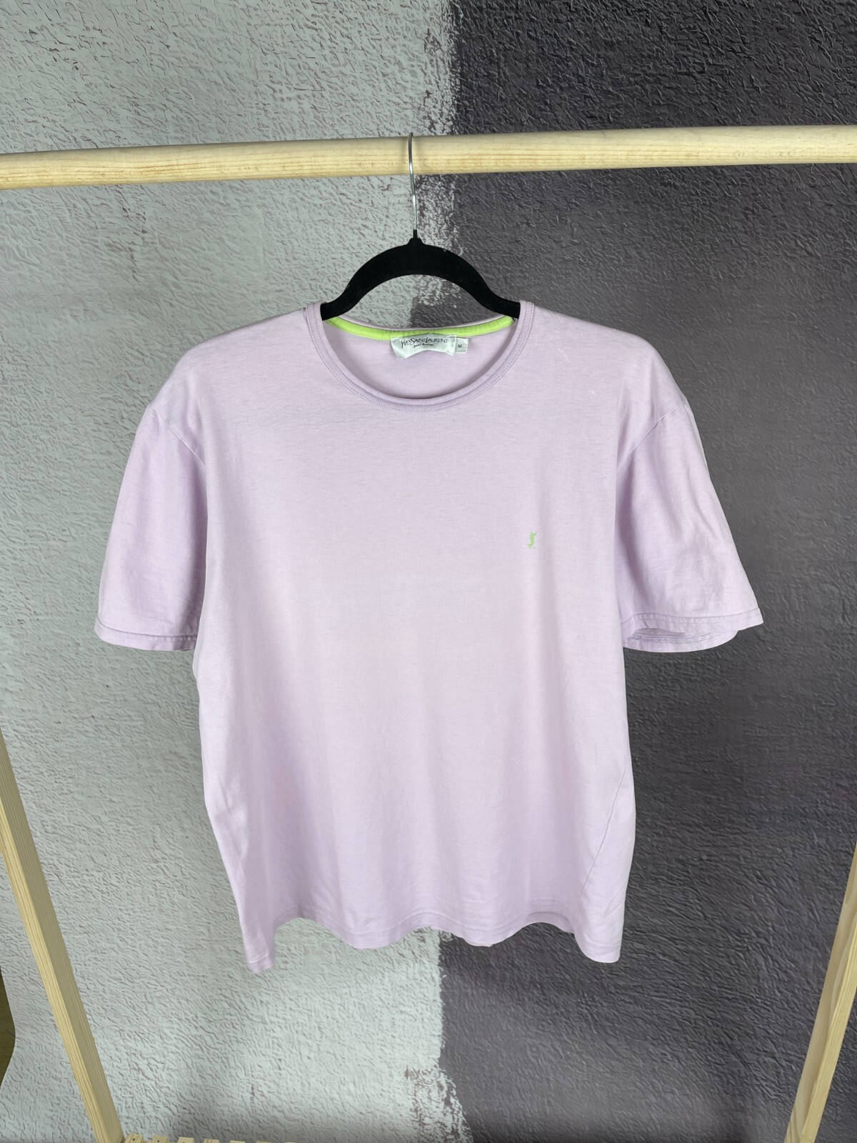 T shirt Yves Saint Laurent pour homme viola basic