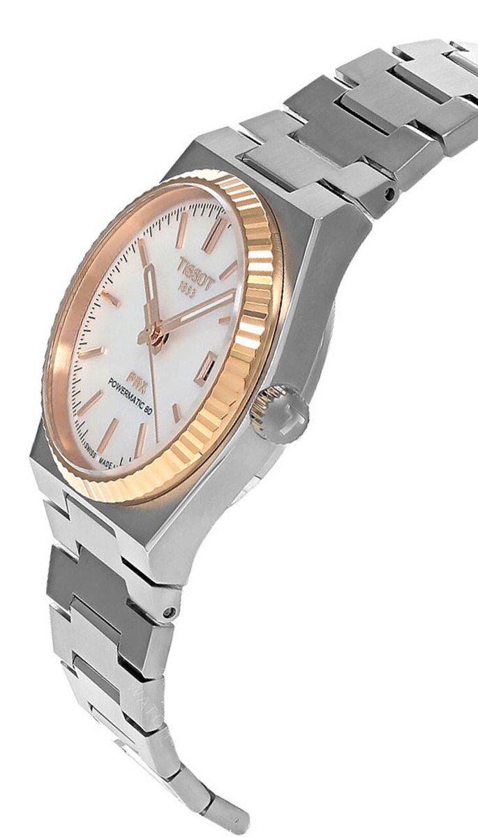 TISSOT PRX 自動巻き腕時計 シルバー/ゴールド Tissot PRX 35mm | Model T1372073302100 | Tissot® United States