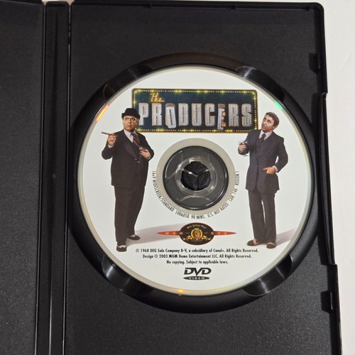 The Producers DVD Set 1968 2005 Gene Wilder Zero Mostel Matthew Broderick Lane - Picture 5 of 10