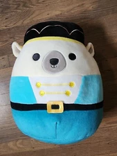 2022 Christmas Squishmallow "Gleb" The Polar Bear Nutcracker 12-14” Plush NWT