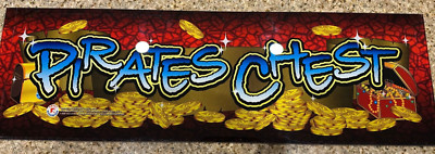 Smart Industries Pirates Chest Claw Machine marquise plexiglass 25 X 8 