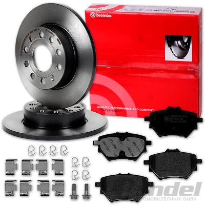brembo BREMSSCHEIBEN + BELÄGE HINTEN für PEUGEOT 308 3008 508 PARTNER RIFTER