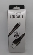 📫Micro USB Cable 6ft. Lot#25