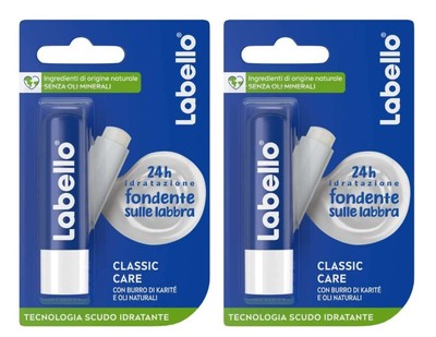 Labello Duo soin des lèvres protection durable et action anti-dessèchement hu...