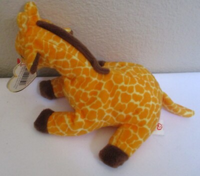 Ty Beanie Baby Twigs The Giraffe 4th Generation W/ 3rd Generation