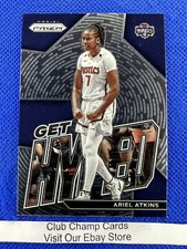 2023 #4 Ariel Atkins WNBA Panini Prizm Basketball GET HYPED Insert Mystics