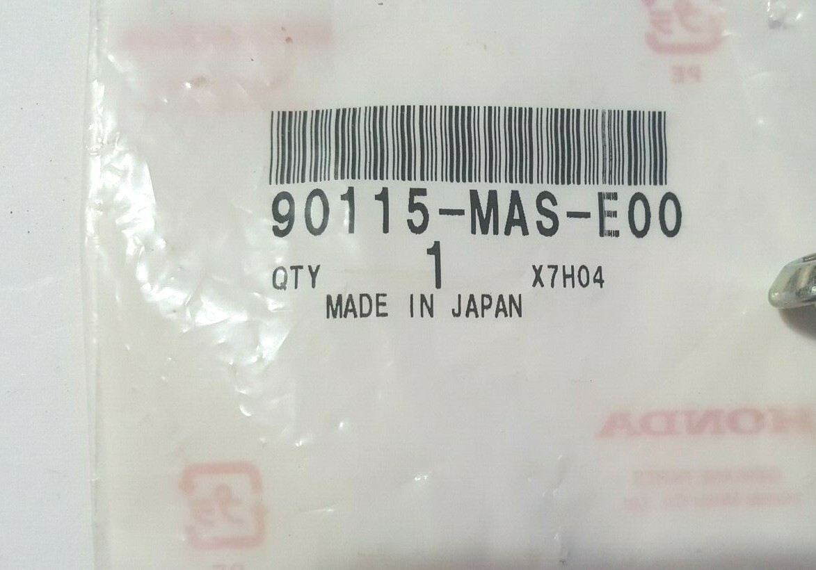 Honda CBR1000, CTX1300 NOS 6 x 25 Bolt 90115-MAS-E00 (9978) | eBay