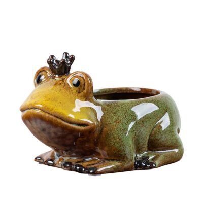 Cute Animal Ceramic Flower Pot Succulent Planter Outdoor Decoration