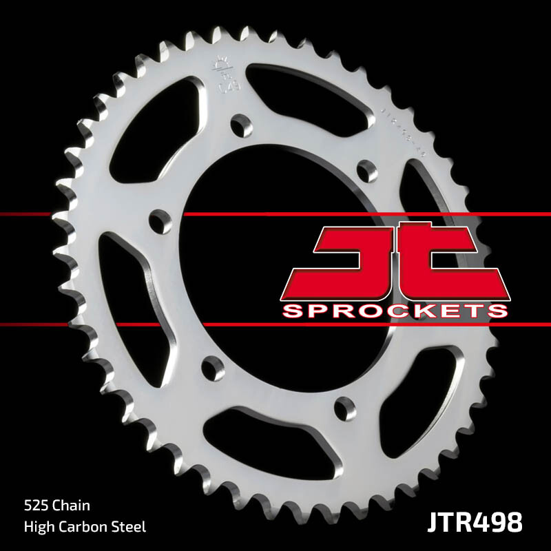 Couronne arrière JT 5301 de 46 dents pour moto Suzuki GSXR 600 modèles 1998 à 2000 pas 525