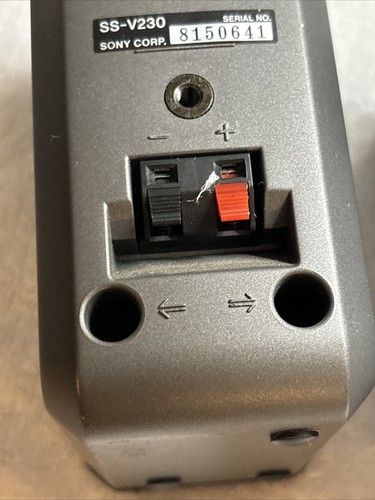 Par de altavoces de sonido envolvente frontal Sony SS-V230 SSV230 - Imagen 10 de 10