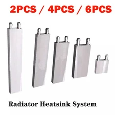 LOT OF Radiator Heatsink System Aluminum Water Cooling Block Liquid Water Cooler