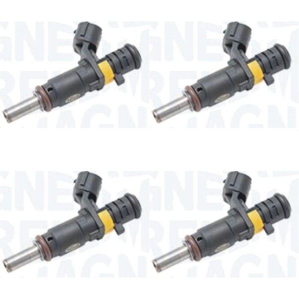 4X Magneti Marelli EinspritzdüSe FüR Peugeot 207 CC Wd_ 1.6 16V 1.4 Mini Mini-image