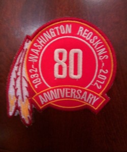 redskins 49ers patch