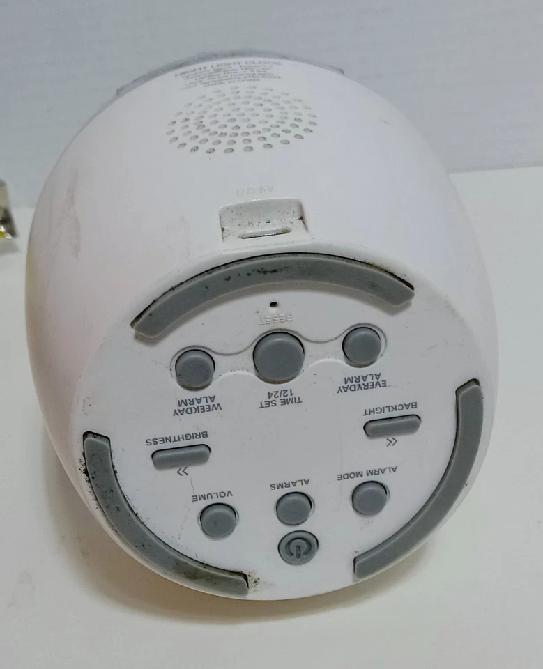 kids alarm clock Night Light 7 Color Changing Sleep Timer - Image 3 of 4