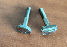 VINTAGE 2 PC CASE SCREWS FOR 18 SIZE ELGIN POCKET WATCH 1/2 TOPS