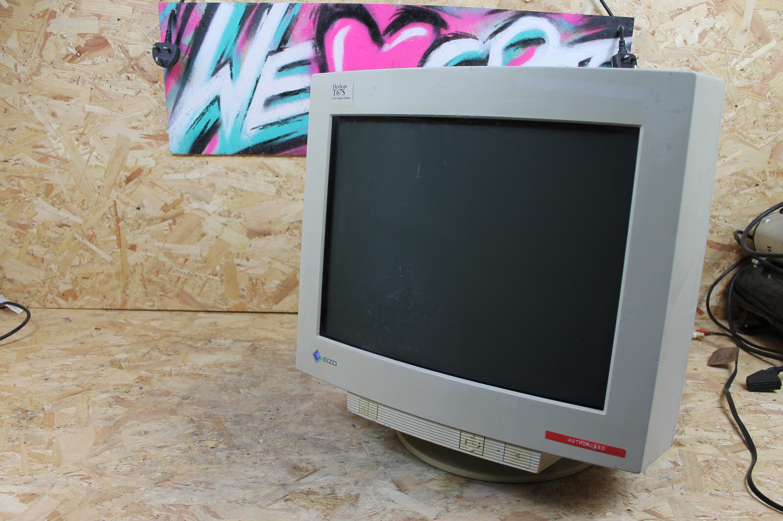 EIZO FLEXSCAN T67S MA2091 RETRO COMPUTER MONITOR eBay