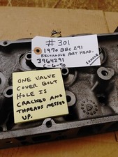 1970 Bbc Big Block Chevy Bbc 396 402 454 Rectangle Port Head 3964291 291 C-5-9