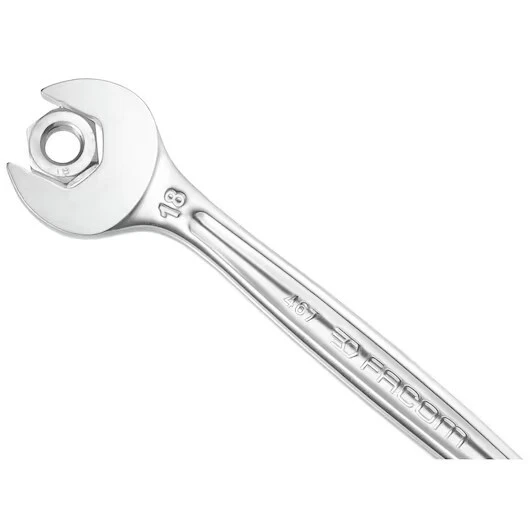 Facom 467B.17 Reversible Ratcheting Anti Slip Combination Spanner 17mm - Image 2 of 4