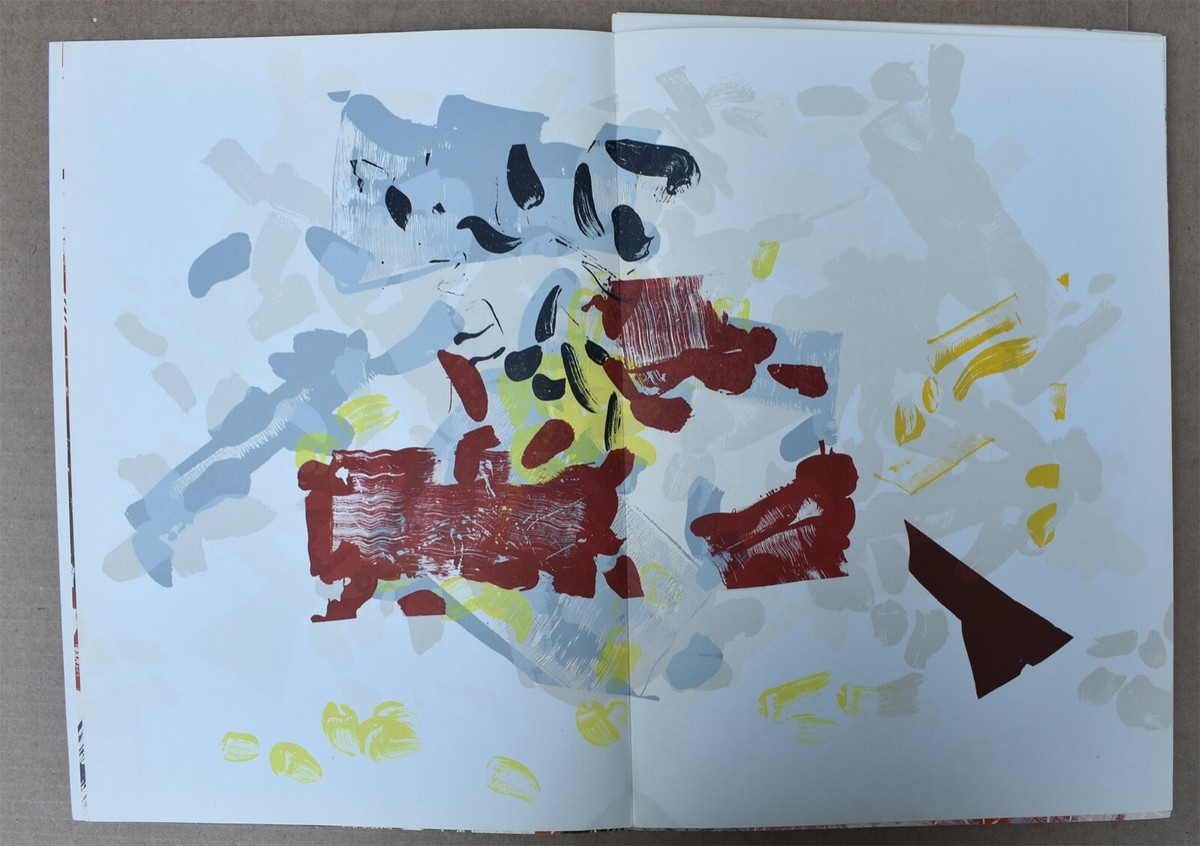 Jean Paul RIOPELLE No. 171 Derriere Le Miroir Original Seven