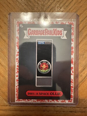 Garbage Pail Kids InterGOOlactic 26b 2001: A SPACE OLLIE Red Parallel 73/75