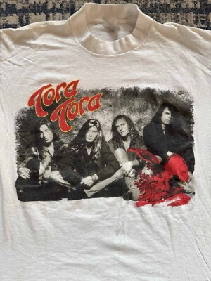 Lynch Mob Band 1988 Tora Tora Tour Concert Shirt White Unisex S-5XL 1P0208