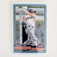 Maxwell Max Clark 2023 Panini USA Stars And Stripes #42 Rc Rookie 