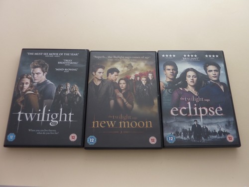 The Twilight Saga: The Story So Far 3 Film DVD Box Set New Moon Eclipse (2011) - Picture 5 of 8