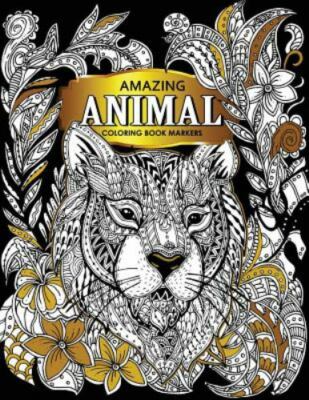 Amazing Animal : Coloring Book Markers, Paperback by Tiny Cactus Publishing (...