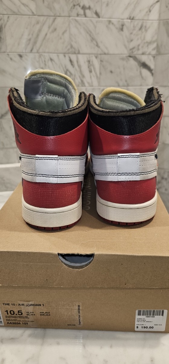 Jordan 1 Retro High OG x OFF-WHITE Chicago 2017 Size 10.5 Jordan 1 Retro High OG x OFF-WHITE Chicago 2017 Size 10.5