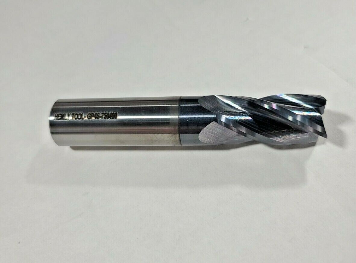 4 FLUTE, ALTIN COATED, END MILL 1/8\