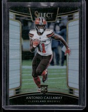 2018 Panini Select #29 Antonio Callaway Silver Prizm