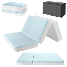 3'' Trifold Playpen Memory Foam Crib Mattress 38x26" Travel Pack  Play Portable