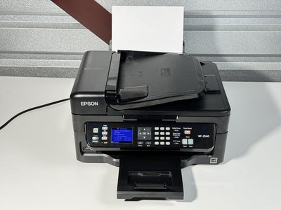 Epson WorkForce WF-2540 All-In-One Inkjet Printer - TESTED *Needs INK*