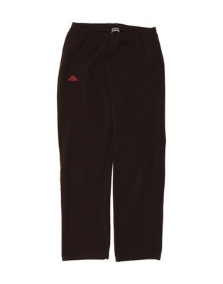 KAPPA Womens Tracksuit Trousers UK 10 Small  Black Polyester AM03