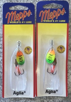 2 Packs Mepps Aglia B1 HFT