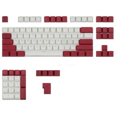 PBT Keycaps Backlit Cherry MX Keycap Set Doubleshot OEM Profile Key Caps for ...