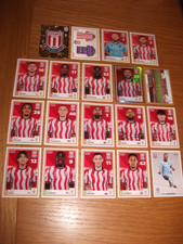 Panini EFL 2025/2026 sticker collection Stoke City set completo 19 figurine