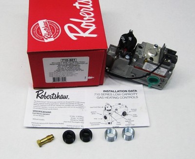 Robertshaw Millivolt Gas Valve 710-501 7000MVLC 7000MVRLC-LP Propane