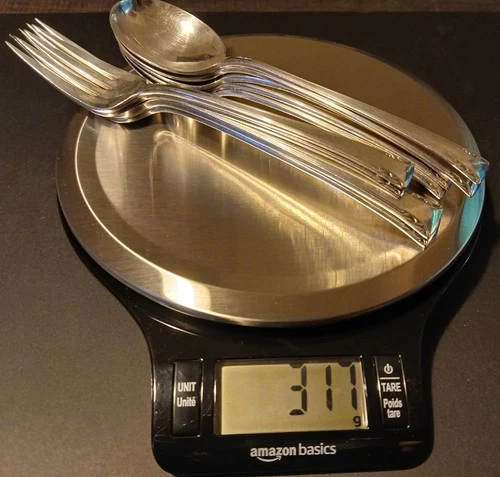 317 gm sterling silver flatware by International Silver, scrap or for use!